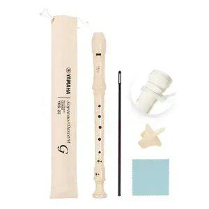 야마하 리코더 YRS-23G (소지봉,천,목걸이,엄지받침) 소프라노 YRS-23 독일식 초등 리