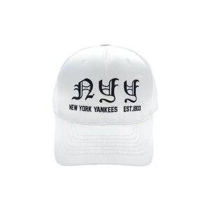 MLB 공용 새틴 진주장식 커브캡 32CPUH811-50W