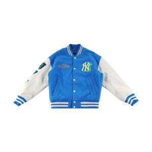 MLB 남성 울 와펜 소매 배색 바시티 자켓 3AJPV0234-50BLL