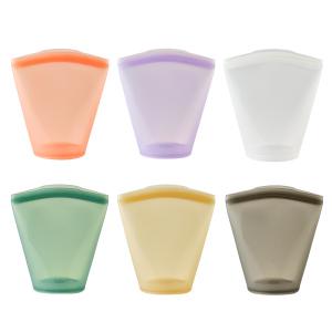 실리팟 프리미엄 실리콘 컵 지퍼백 대