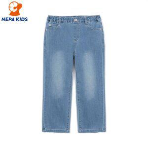 NEPA KIDS 네파키즈 공용 쿨맥스 시그널 데님팬츠 KKC1603