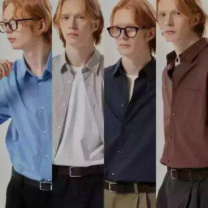 (택가 89,900원)마인드브릿지 페이퍼코튼오버핏셔츠_6colors