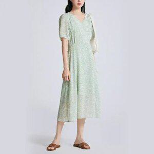 [스파오] 플라워 프린트 롱 원피스 (SPOWC37W91-T)