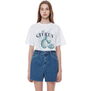 [재입고]시트러스 프린트 루즈핏 티셔츠 PP2CH662