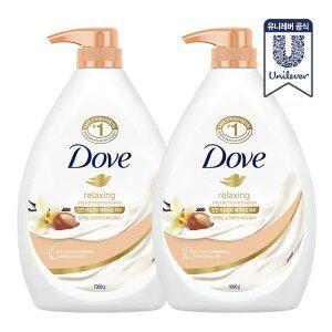 도브 시어버터바디워시 1L 2개