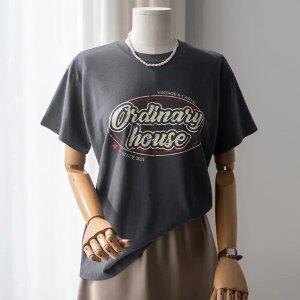 (안나앤모드) ordid 쫀득 크랙 반팔탑[티셔츠EDQ65]