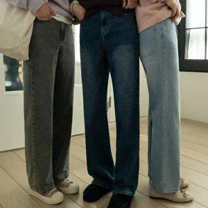 비율좋은 히든밴딩 와이드진(숏/기본/롱)