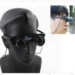 3X28배율 등산 스포츠관람 낚시 안경타입 망원경