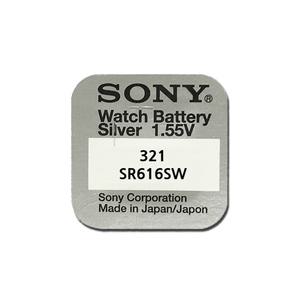 무라타(소니) 시계배터리 시계건전지 321 SR616SW 1.55V