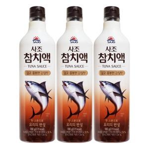 사조 참치액 한스푼으로 요리의 완성 900mL x 3개