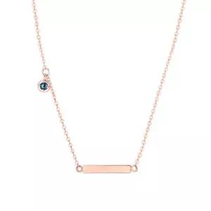 [도로시] 14k 바스틱 다이아몬드 목걸이