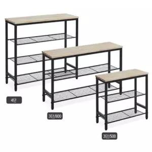 [텐바이텐]다용도 3단 수납테이블 500