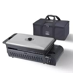 코베아 구이바다 L 올블랙 풀세트 휴대용 가스그릴 캠핑 가스버너