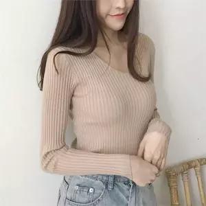 [오노마] ONM 여성 시원한 골지 긴팔 여름긴팔 데일리 이너 티셔츠 (S8652208)