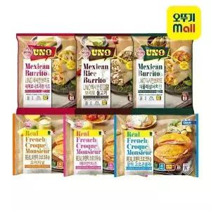 [본사직영][2+2] 오뚜기 리얼 멕시칸 브리또/프렌치 크로크무슈 골라담기