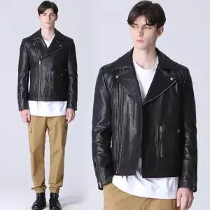 [르오트] 램스킨 양가죽 라이더 자켓 (안감퀼팅)