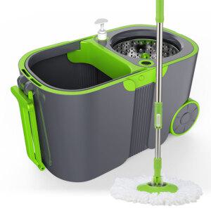 업그레이드 2세대 스핀 회전걸레 통돌이걸레 물밀대 대걸레짤순이 스핀청소기 밀대 13L 대용량