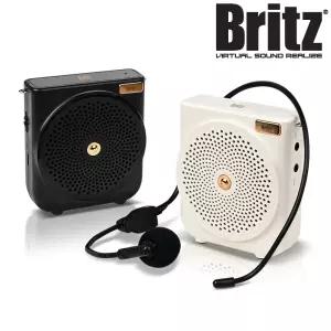 브리츠 BR-MF60 휴대용 확성기 메가폰 스피커 마이크 강의용 여행가이드 교회 학교 학원 C타입충전 스트랩