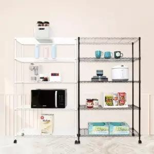 이지라이프 900 프로 철제 다용도 수납선반 5단 2COLOR