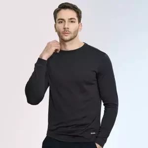 [이지바이]BFL 히트업 남성 겨울용 기모 라운드 긴팔 티셔츠 기능성 아웃도어 등산 이너(KP43LT064M)