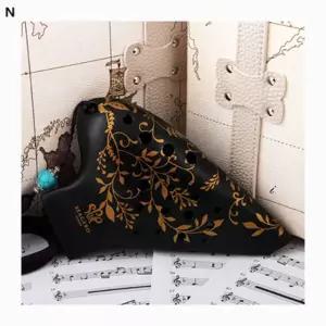 [텐바이텐]오카리나연주 도자기 오카리나 배우기 트리플 블랙