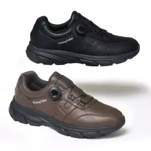 황토발 소가죽 남성신발 다이얼 컴포트화 경량 남성 캐주얼화