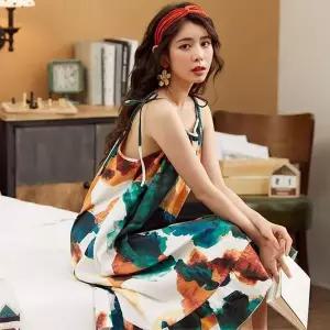 [오노마] ONM LEA-L1218 수채끈원피스잠옷 (S11576976)