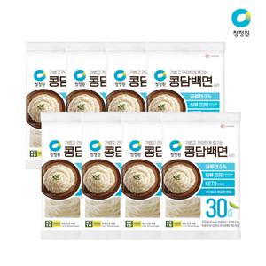 청정원 콩담백면 150g x 8ea 쫄깃한 면발 저칼로리 다이어트 건강식 단백질 식단