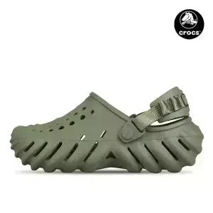 크록스 에코 클로그 샌들 슬리퍼 아미그린 207937-309