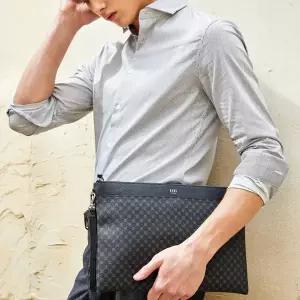 [닥스](센텀시티점)DBBA4E466BK [클러치][LOUIS BRIDGE][루이스브릿지] 블랙 DD 패턴