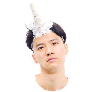 [핫트랙스]유니콘 뿔 헤어밴드 (실버)