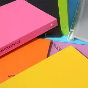 청운 A4 40매 eco Friendly 합지 클리어화일 10개 문구반점 청운그린화일 크리어파일