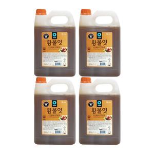 청정원 황물엿5kgX4개 1BOX