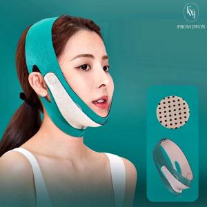 이중 턱 밴드 브이 라인 리프팅 얼굴 압박 땡김이 탄력 그린