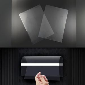 투명 연질 아크릴판 휘어지는 얇은 액자 공예 만들기 재료 이벤트 홍보물 보드 자르기 쉬운