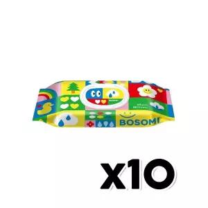 보솜이 펀앤플레이 물티슈 30매 x 10개