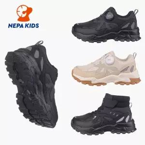 [아웃도어스/네파]네파키즈 하이키 트래킹 운동화 블랙 베이지 2컬러 KIE7630