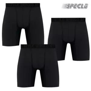 남성 기능성 에어로라이트 사각 스판 롱 드로즈 5부 빅사이즈 95-120 팬티 3매 329