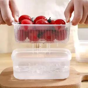 나카야 사각 채반용기 캐니스터 과일용기 보관