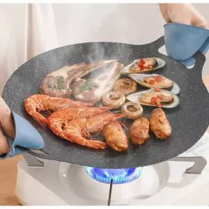 코팅 그리들 30CM 코팅불판 캠핑불판