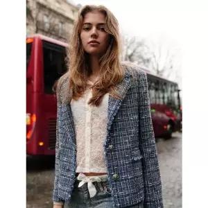 [올리비아로렌] 크롭 팬시 자켓 VOPFU4S2121[34940259]