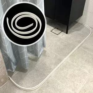 고품질 1m 화이트 3cm 화장실물막이 물막이 화장실 샤워부스 (WFGTG4W)