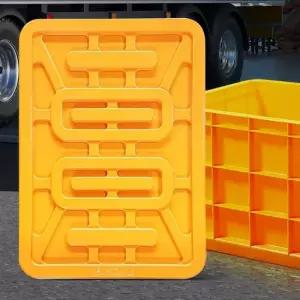 점보200L 뚜껑 덮개 플라스틱바구니 다용도박스 플라스틱바구니 플라스틱바스켓