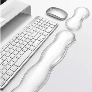 고품질 다이쿤 손목보호대 받침 실리콘 쿠션 패드투명 마우스 단품 (WFH6H7L)