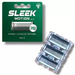 슬릭 모션 면도날 3입 | 도루코 | 교체용 면도날리필