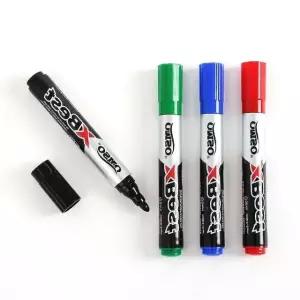 유성매직 4색 세트 3mm 둥근닙 목재 다목적 청색 (WFHKEBV)