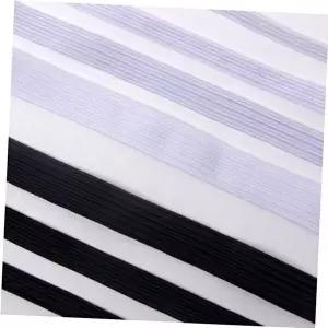 12골고무줄 흰색 1SET 공예 꾸미기 미술 비즈 만들기-WC986DF