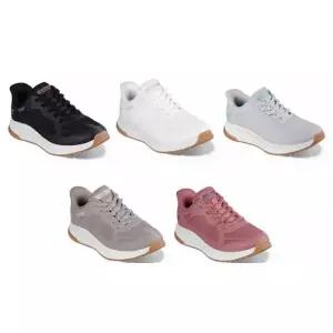 스케쳐스 여성용 밥스 스쿼드 슬립인스 워킹화