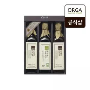 [올가] ORGA 우리콩 간장 선물세트(420mlx3개입)