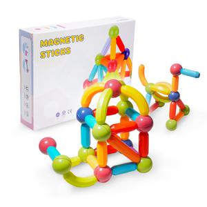토이토 마그네틱 스틱스 자석 블럭 60pcs 블록 교구